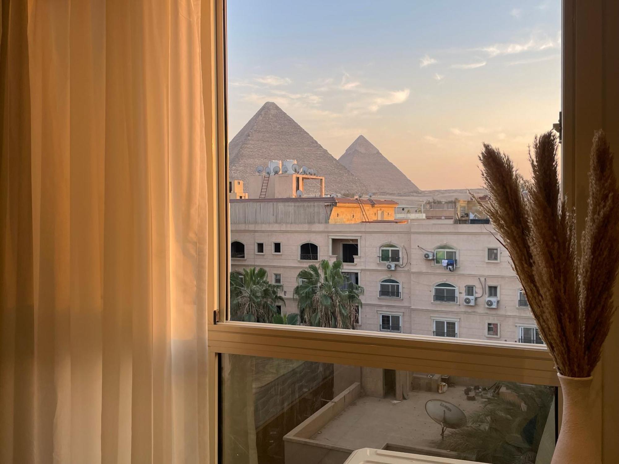 Diyar Pyramids Inn Kafrat al Jabal Ngoại thất bức ảnh