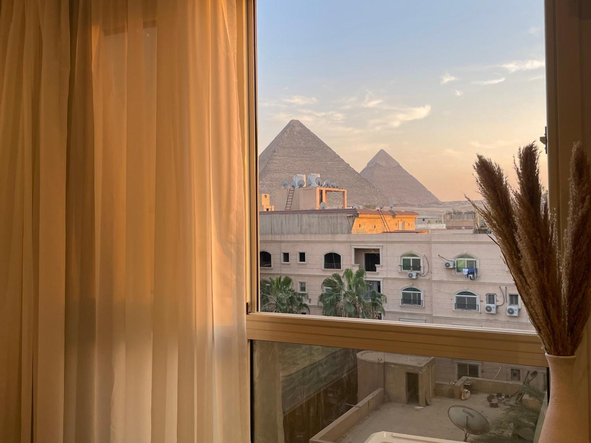 Diyar Pyramids Inn Kafrat al Jabal Ngoại thất bức ảnh